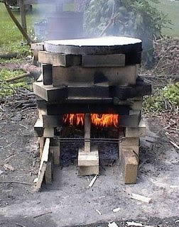 build wood fired kiln
